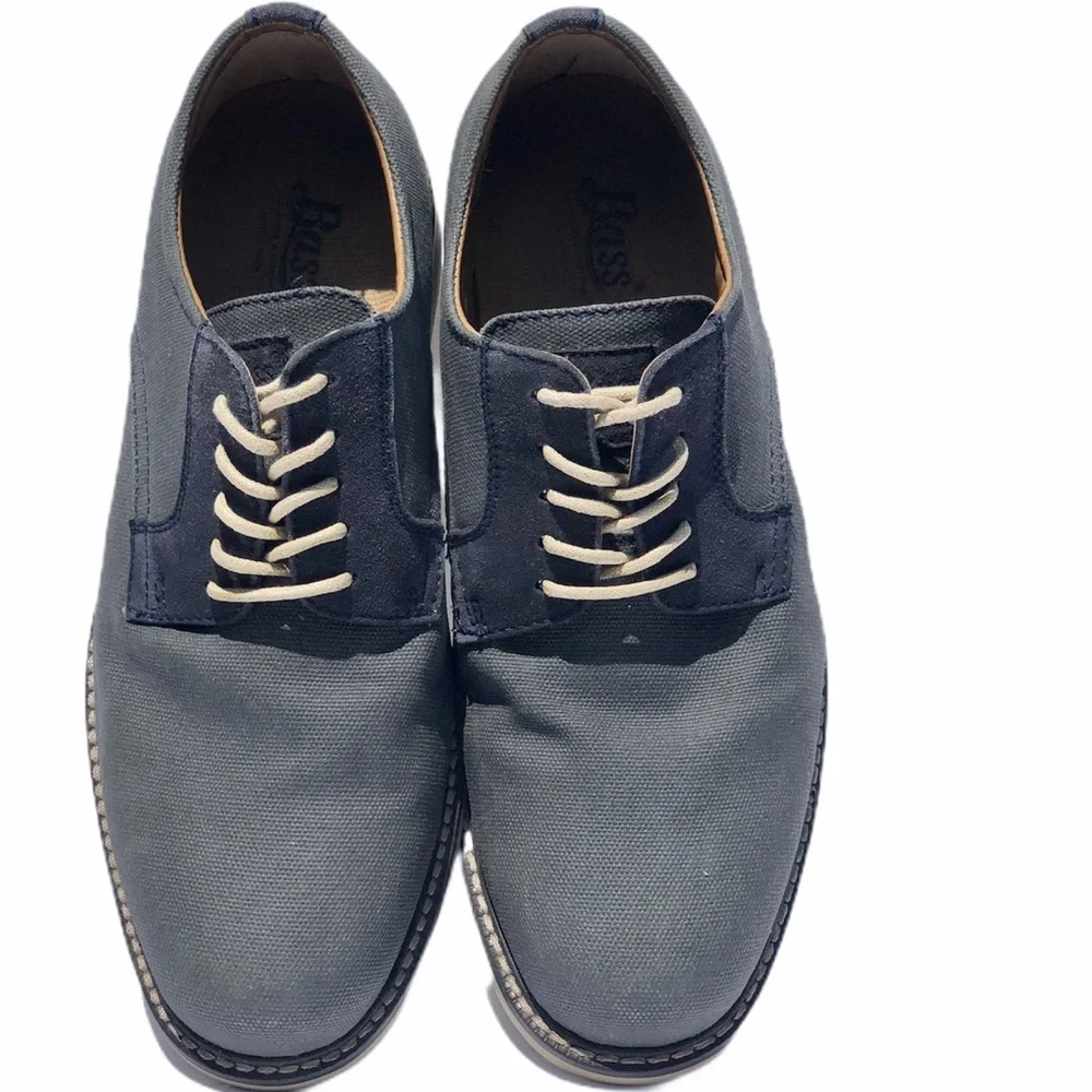 BASS “Brockton 2” Men’s Canvas Loafer Size-11D - Picture 2 of 8